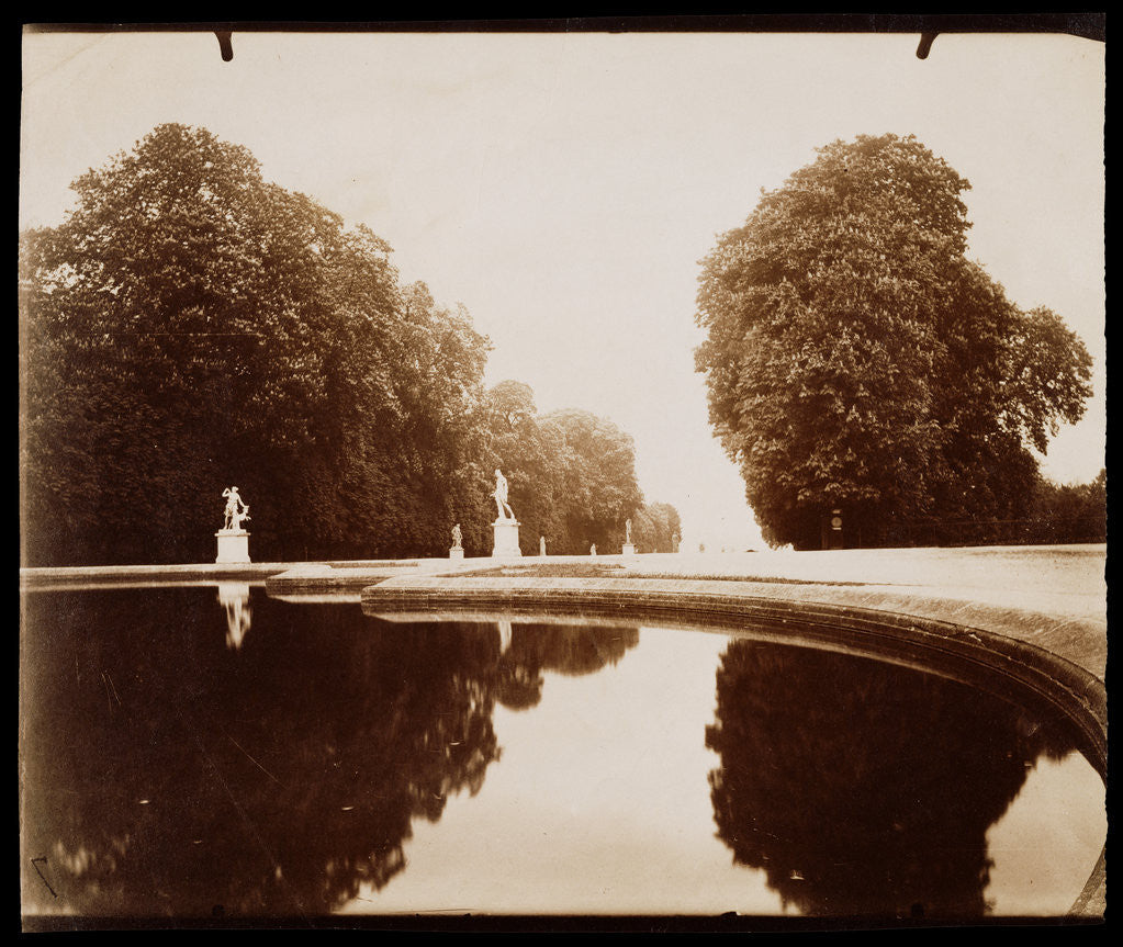 Detail of St. Cloud by Eugène Atget