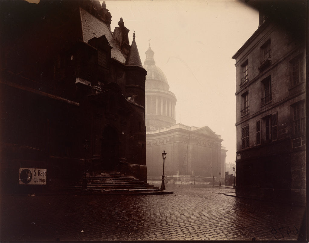 Detail of The Panthéon by Eugène Atget