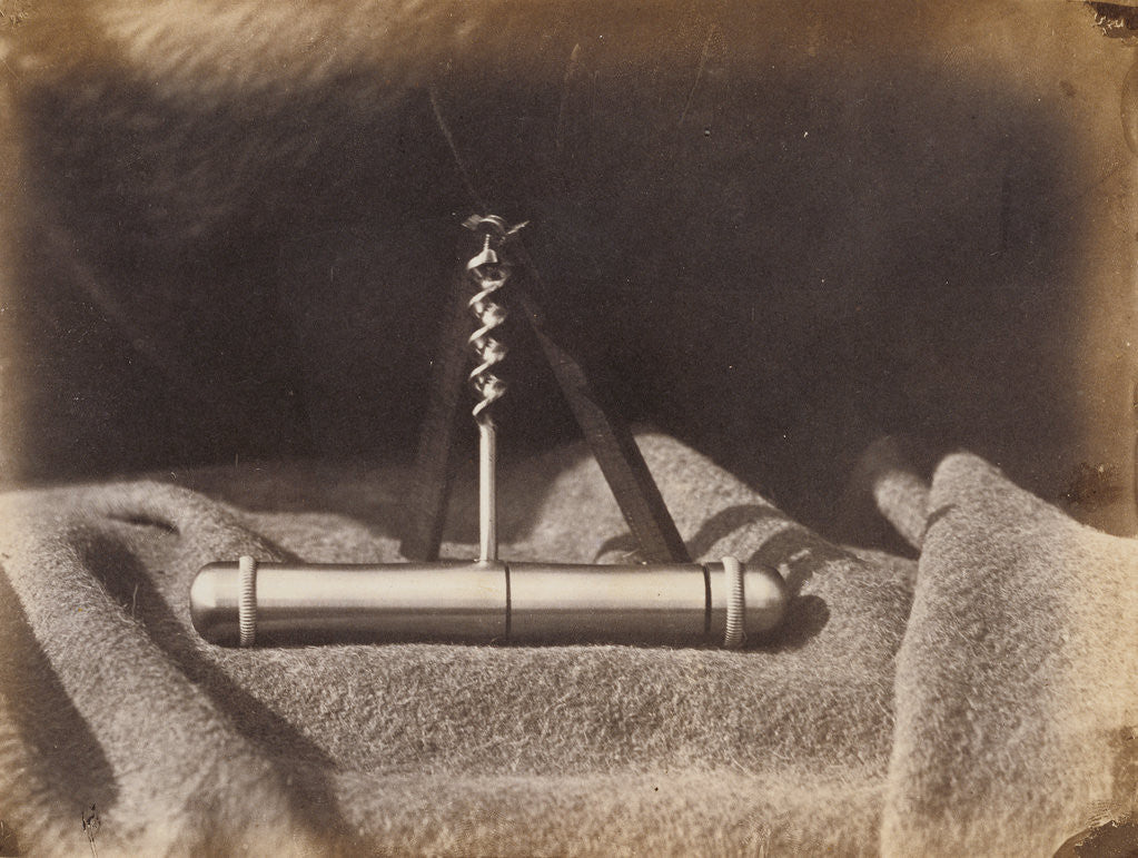 Detail of Auger on a Blanket by A.J. Russell