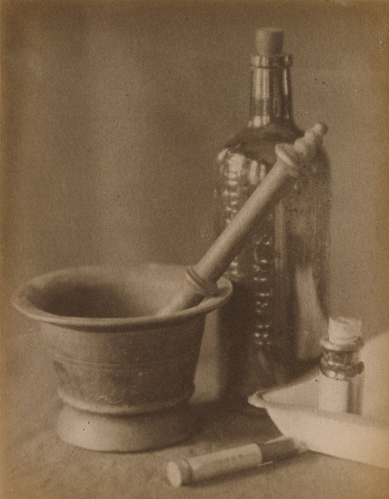 Detail of Darkroom Still Life by Doris Ulmann