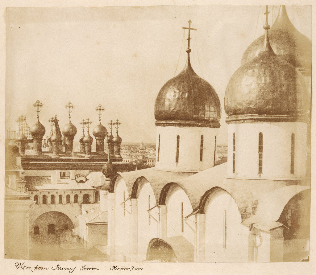 Detail of From Ivanif sic Tower, Kremlin, Moscow by Roger Fenton