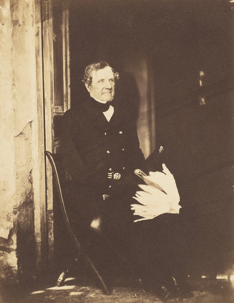 Detail of Field Marshall Lord Raglan by Roger Fenton