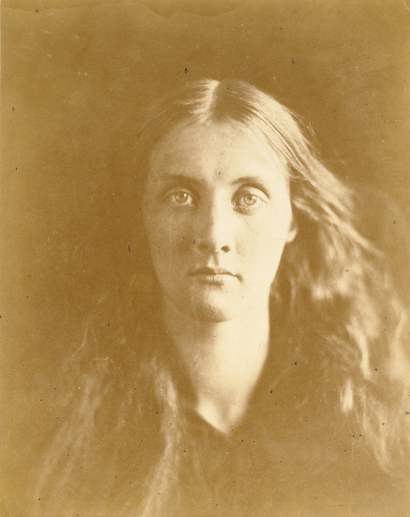 Detail of Julia Jackson by Julia Margaret Cameron