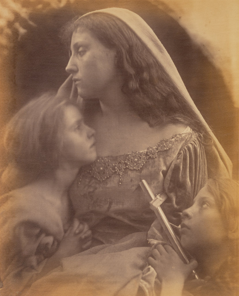 Detail of Holy Family by Julia Margaret Cameron