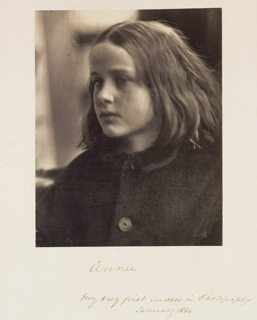 Detail of Annie by Julia Margaret Cameron