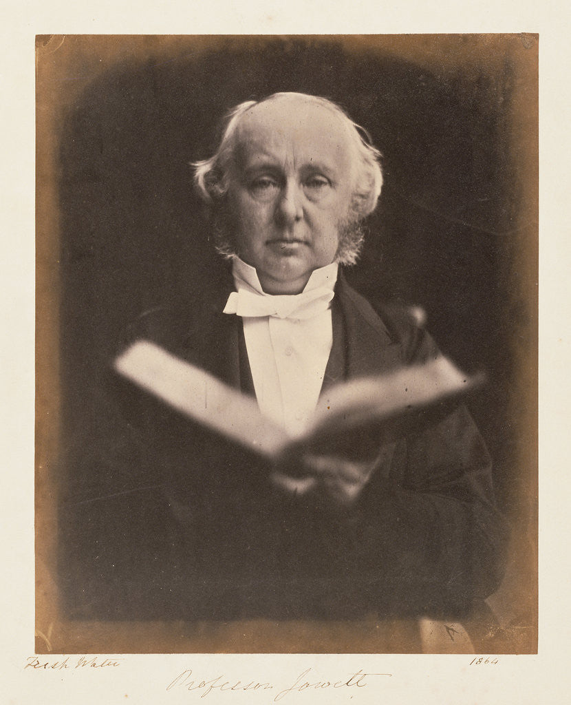 Detail of Professor Benjamin Jowett by Julia Margaret Cameron