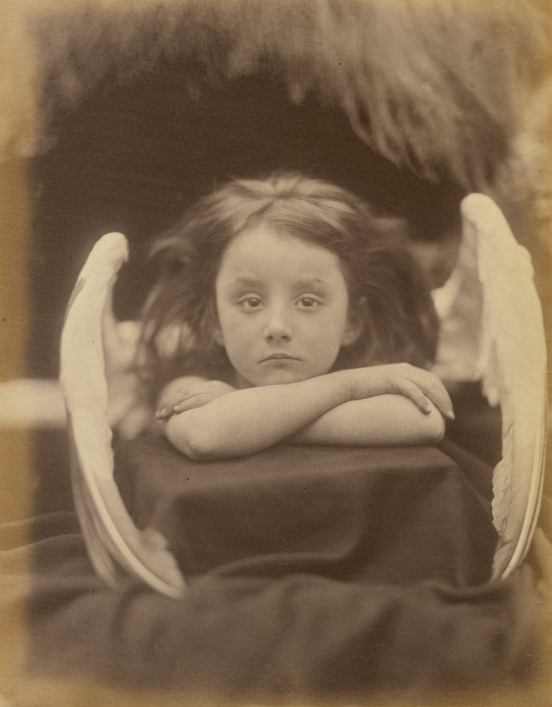 Detail of I Wait (Rachel Gurney) by Julia Margaret Cameron