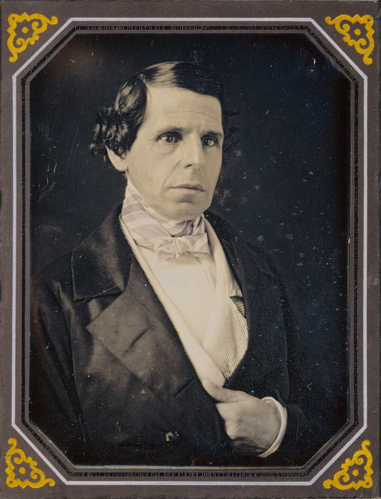 Detail of Portrait of a Gentleman by M.A. Root