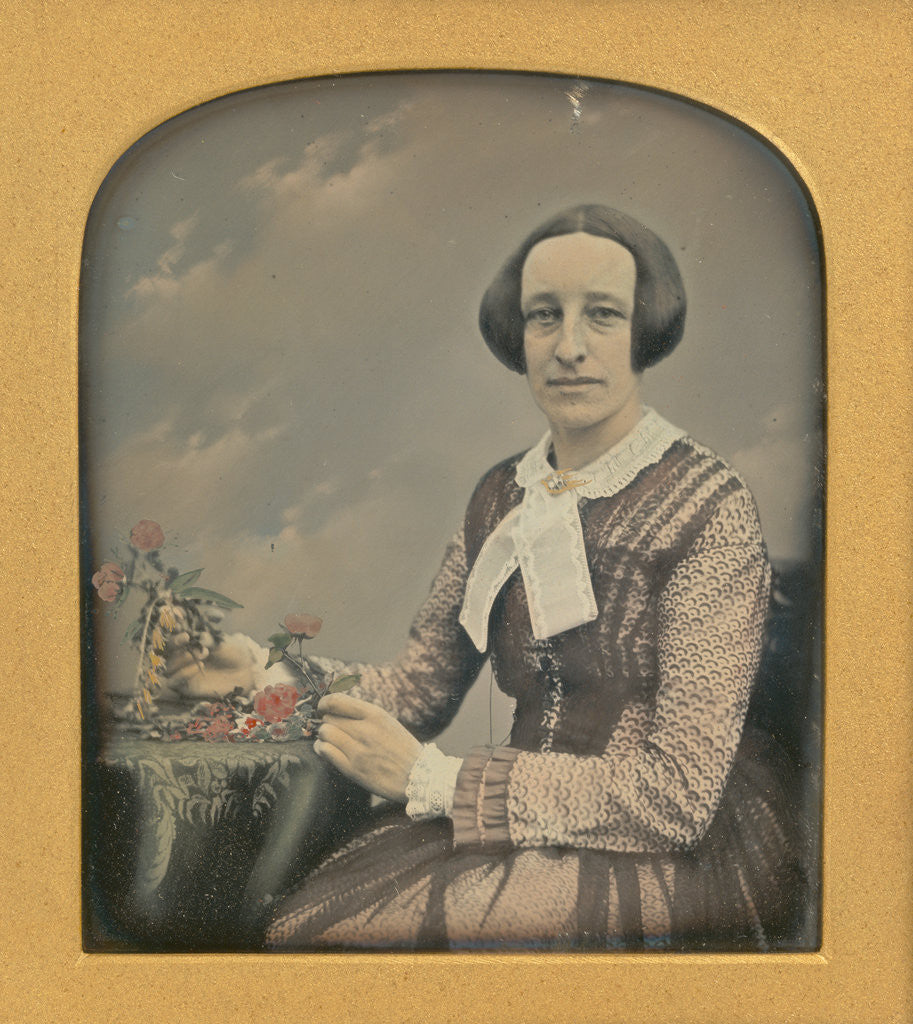 Detail of Mrs. R. Holdsworth by Richard Beard