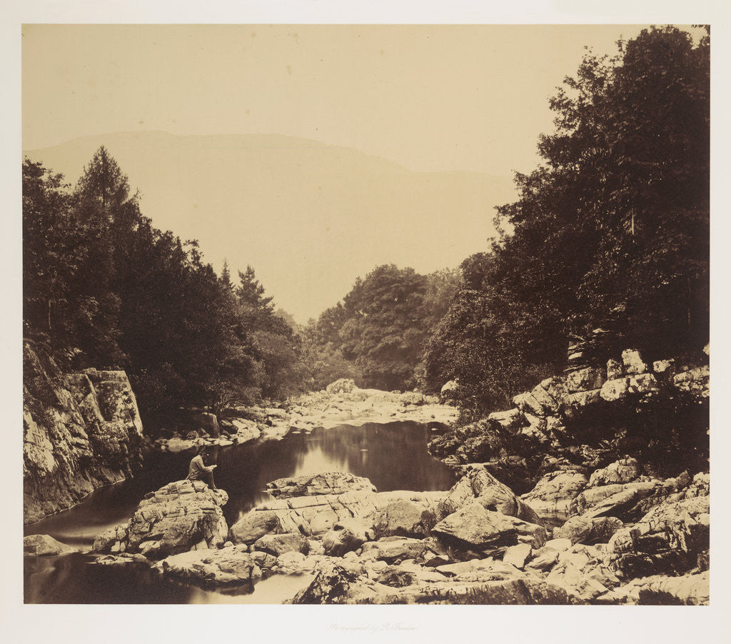 Detail of On the Llugwy, near Bettws-y-Coed by Roger Fenton