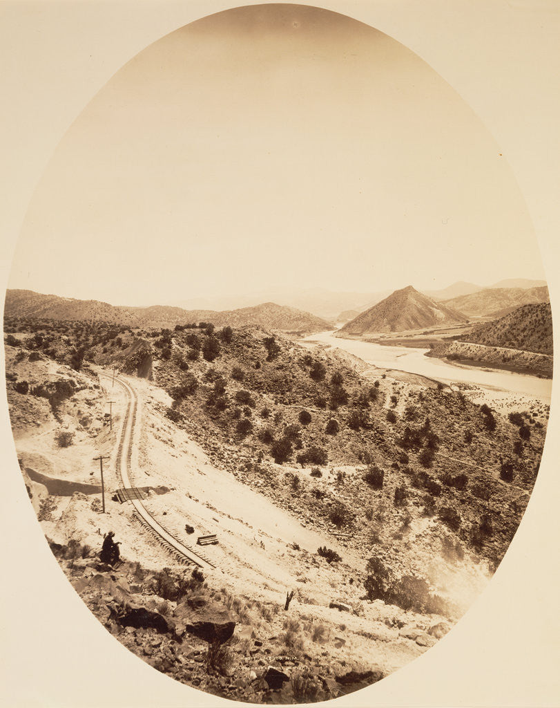 Detail of Embudo, New Mexico by William Henry Jackson