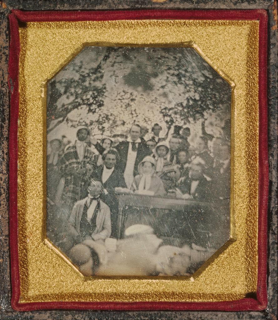 Detail of Fugitive Slave Law Convention, Cazenovia, New York by Ezra Greenleaf Weld