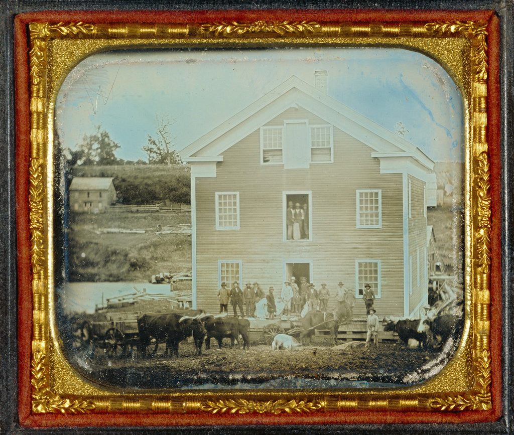 Detail of Grist Mill by Anonymous