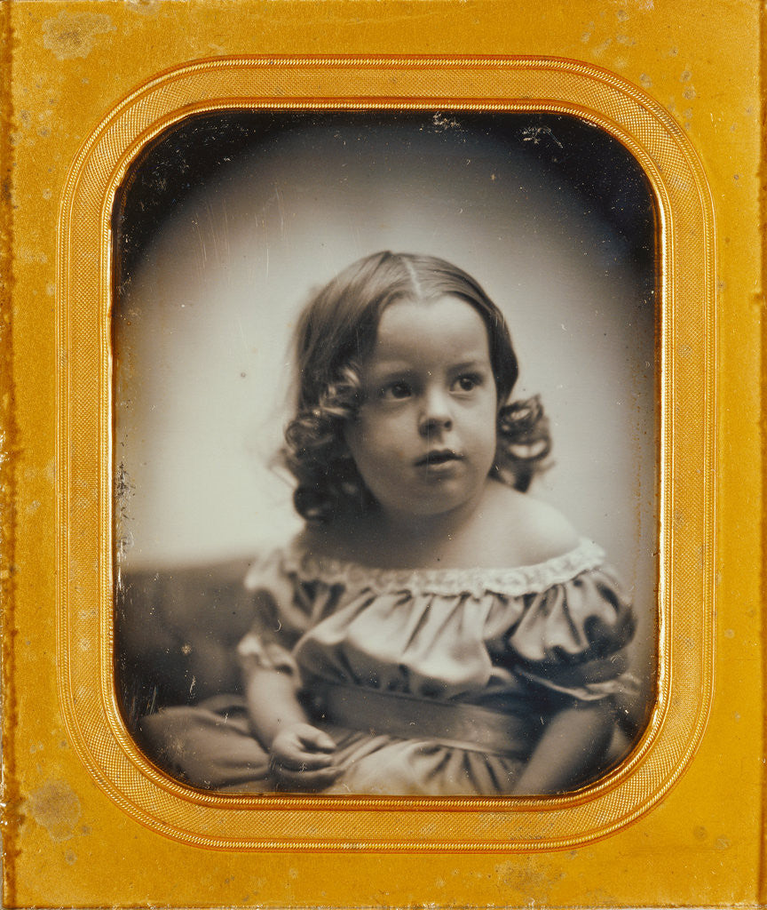 Detail of Portrait of a Young Girl by Southworth & Hawes