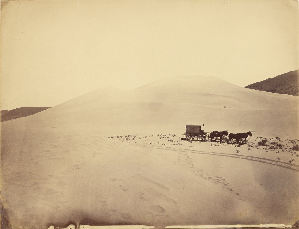 Detail of Desert Sand Hills near Sink of Carson, Nevada by Timothy H. O'Sullivan