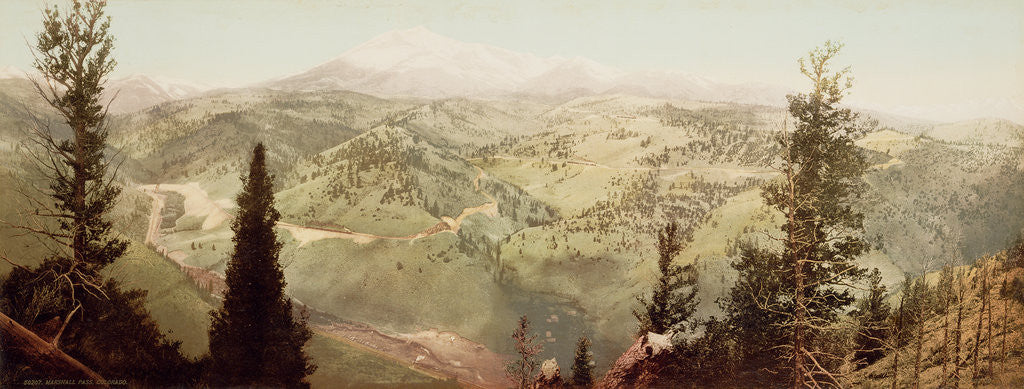 Detail of Marshall Pass, Colorado by William Henry Jackson