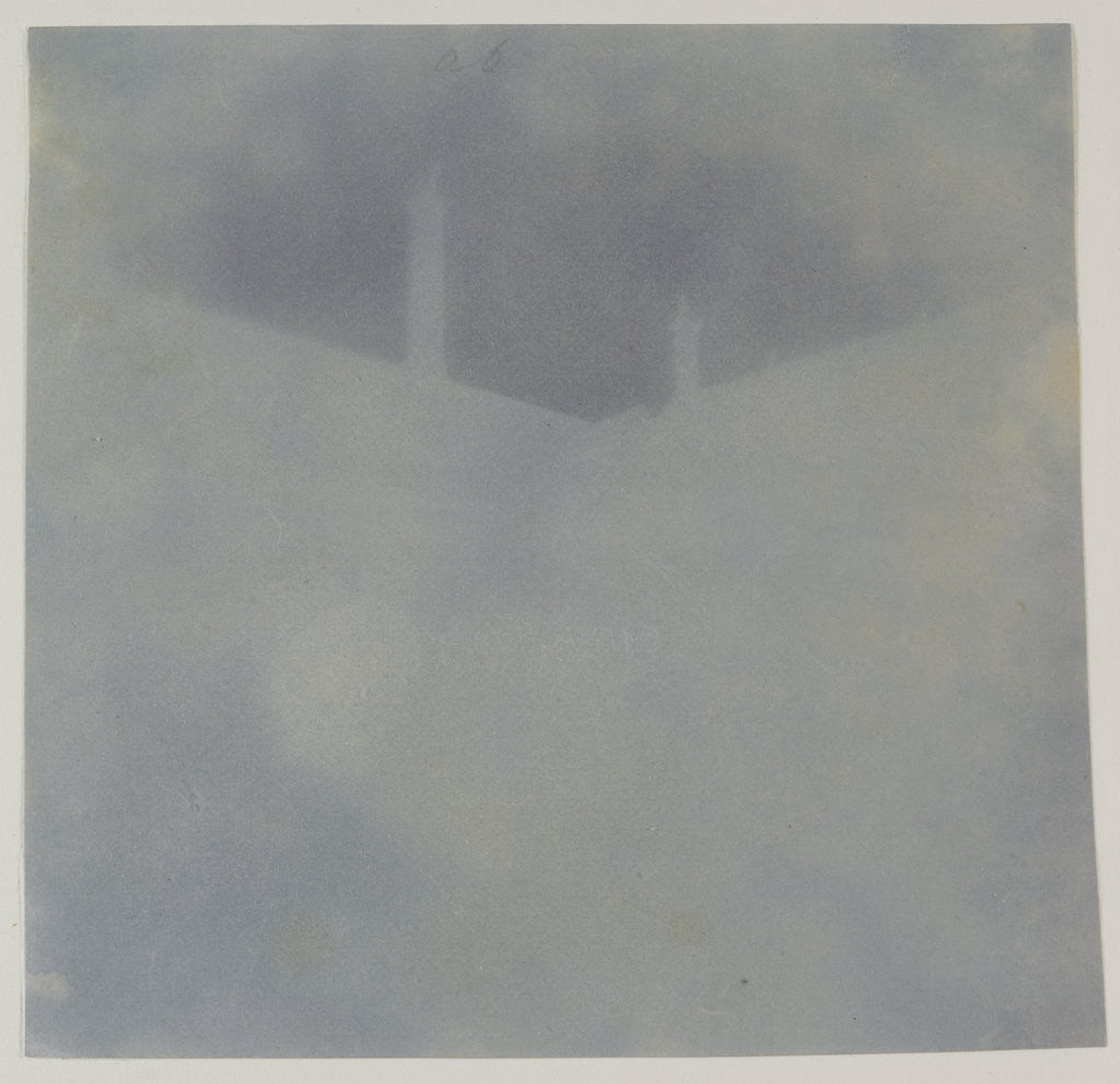 Detail of The Roofline of Lacock Abbey by William Henry Fox Talbot