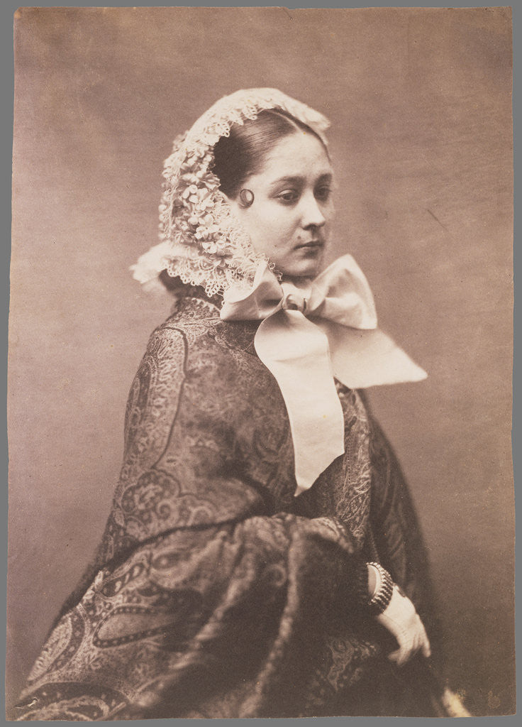 Detail of Finette (Mabille) by Nadar [Gaspard Félix Tournachon]