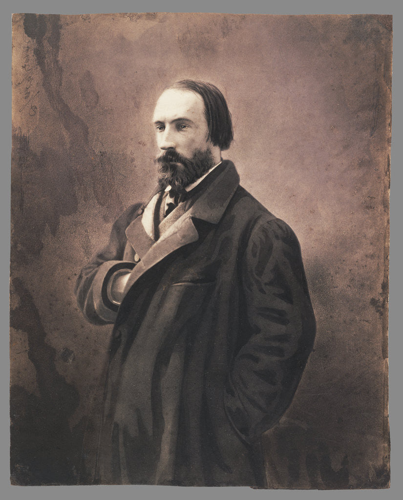 Detail of Auguste Vacquerie} by Nadar [Gaspard Félix Tournachon]