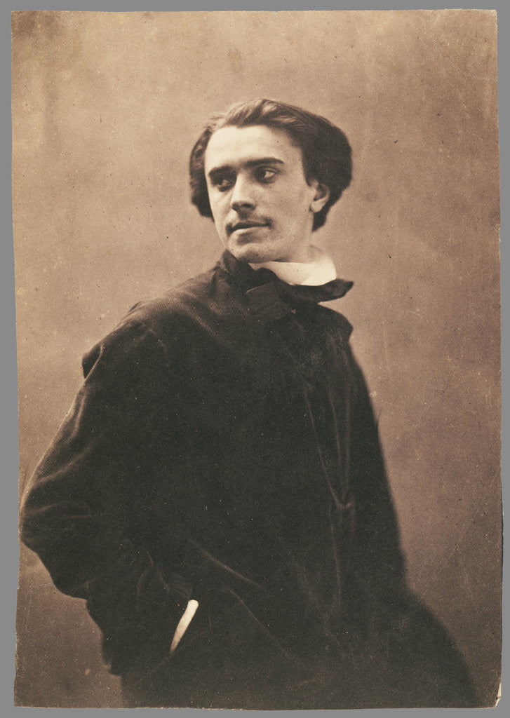 Detail of Aimé Millet by Nadar [Gaspard Félix Tournachon]
