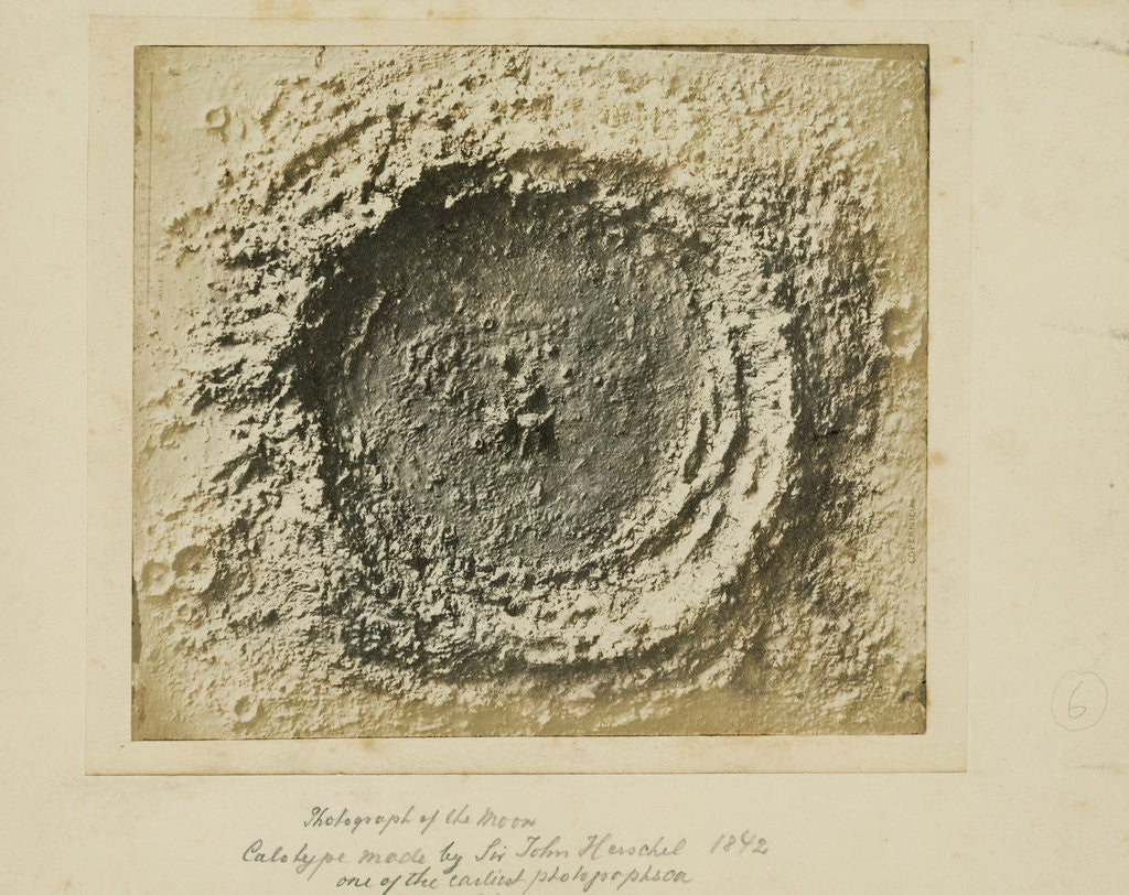 Detail of Moon Crater by Anonymous