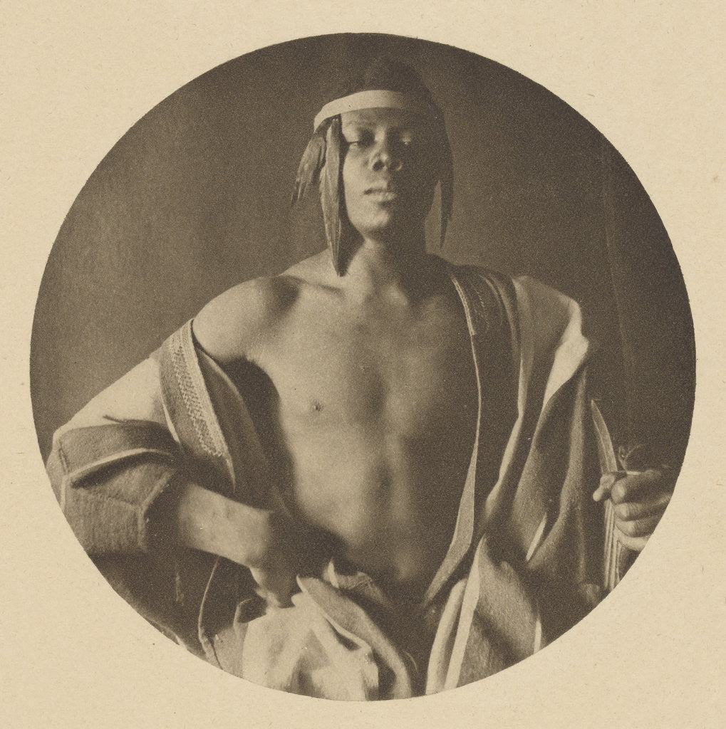 Detail of An Ethiopian Chief by Fred Holland Day