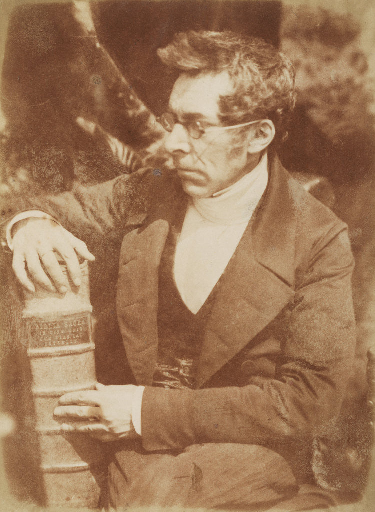 Detail of Rev Dr Abraham Capadose by Hill & Adamson