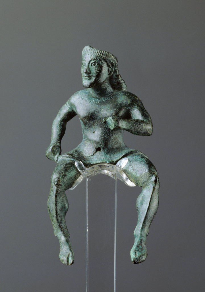 Detail of Statuette of a Rider by Anonymous