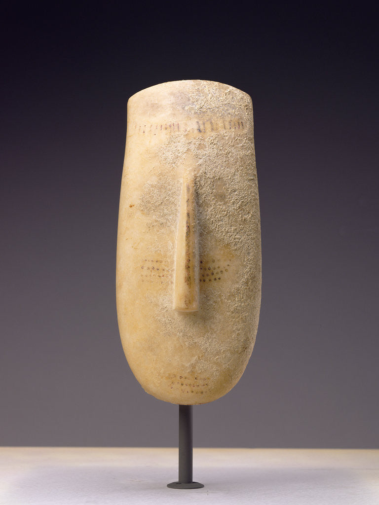 Detail of Head of a Figure of the Early Spedos Variety by Anonymous