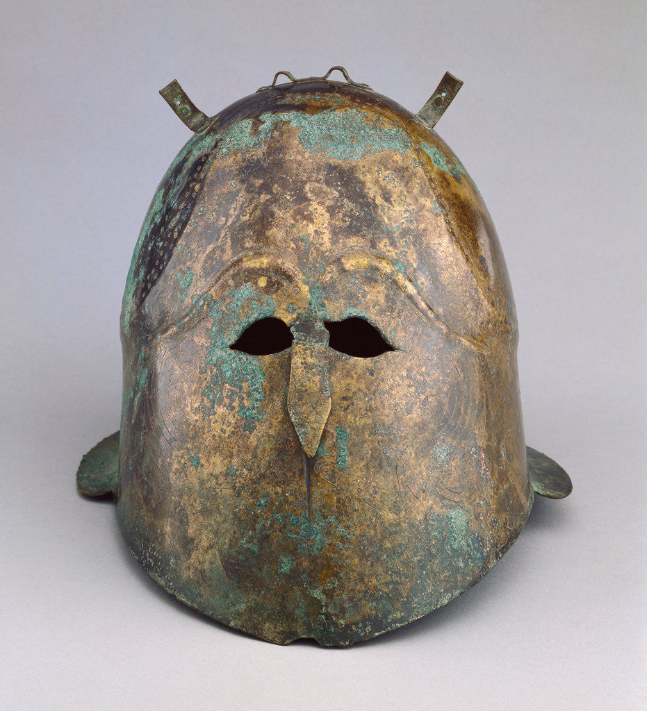 Detail of Helmet by Anonymous