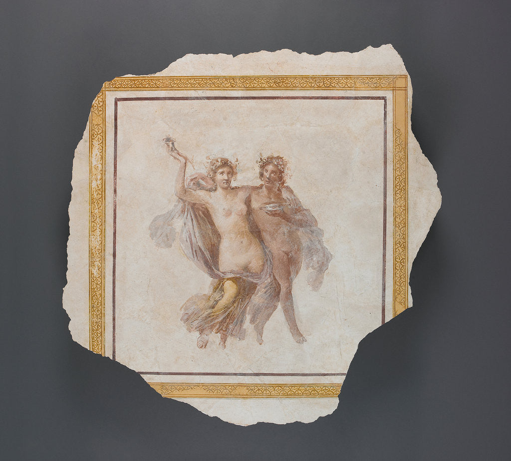 Detail of Fresco Panel Depicting Dionysos and Ariadne by Anonymous