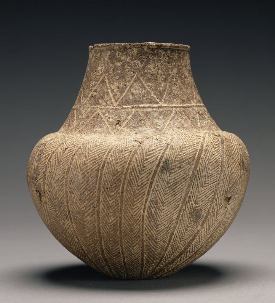 Detail of Collared Jar of the Grotta-Pelos Group by Anonymous