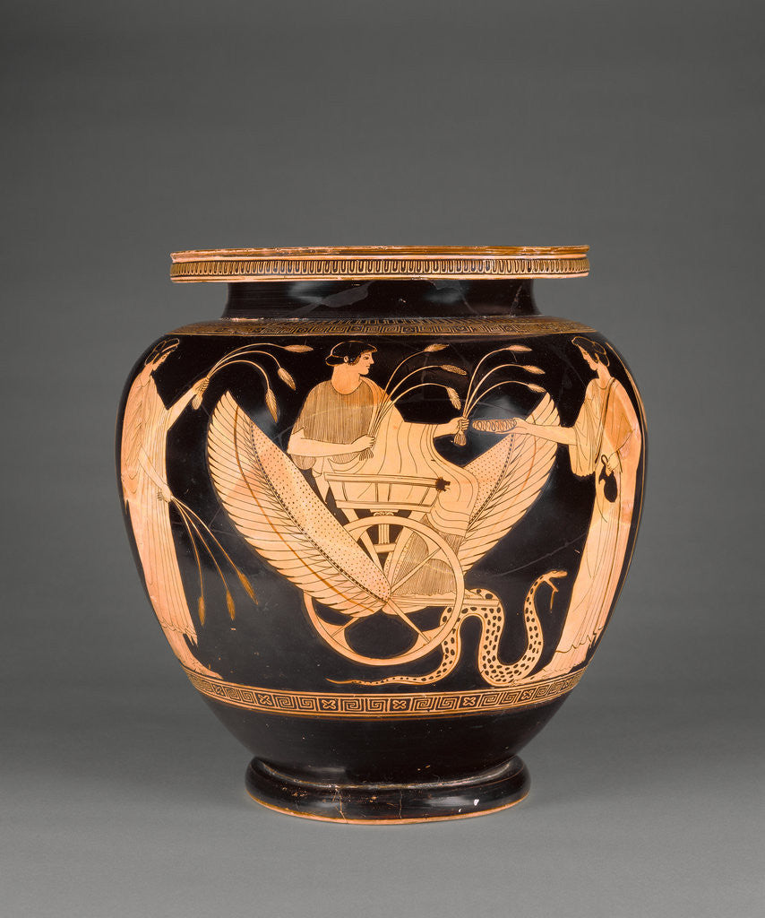 Detail of Attic Red-Figure Footed Dinos by the Syleus Painter