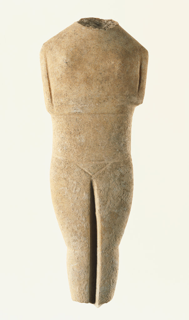 Detail of Fragment of a Female Figure of the Late Spedos Type by the Goulandris Master