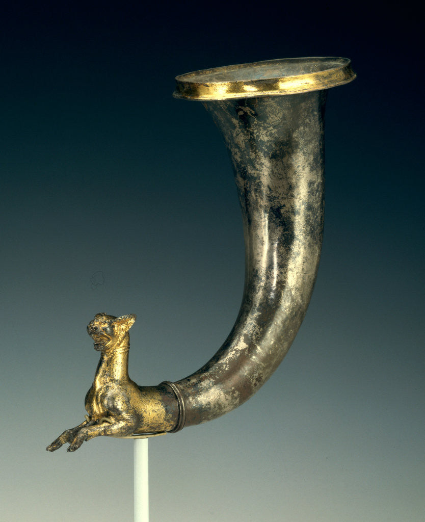 Detail of Lynx Rhyton by Anonymous
