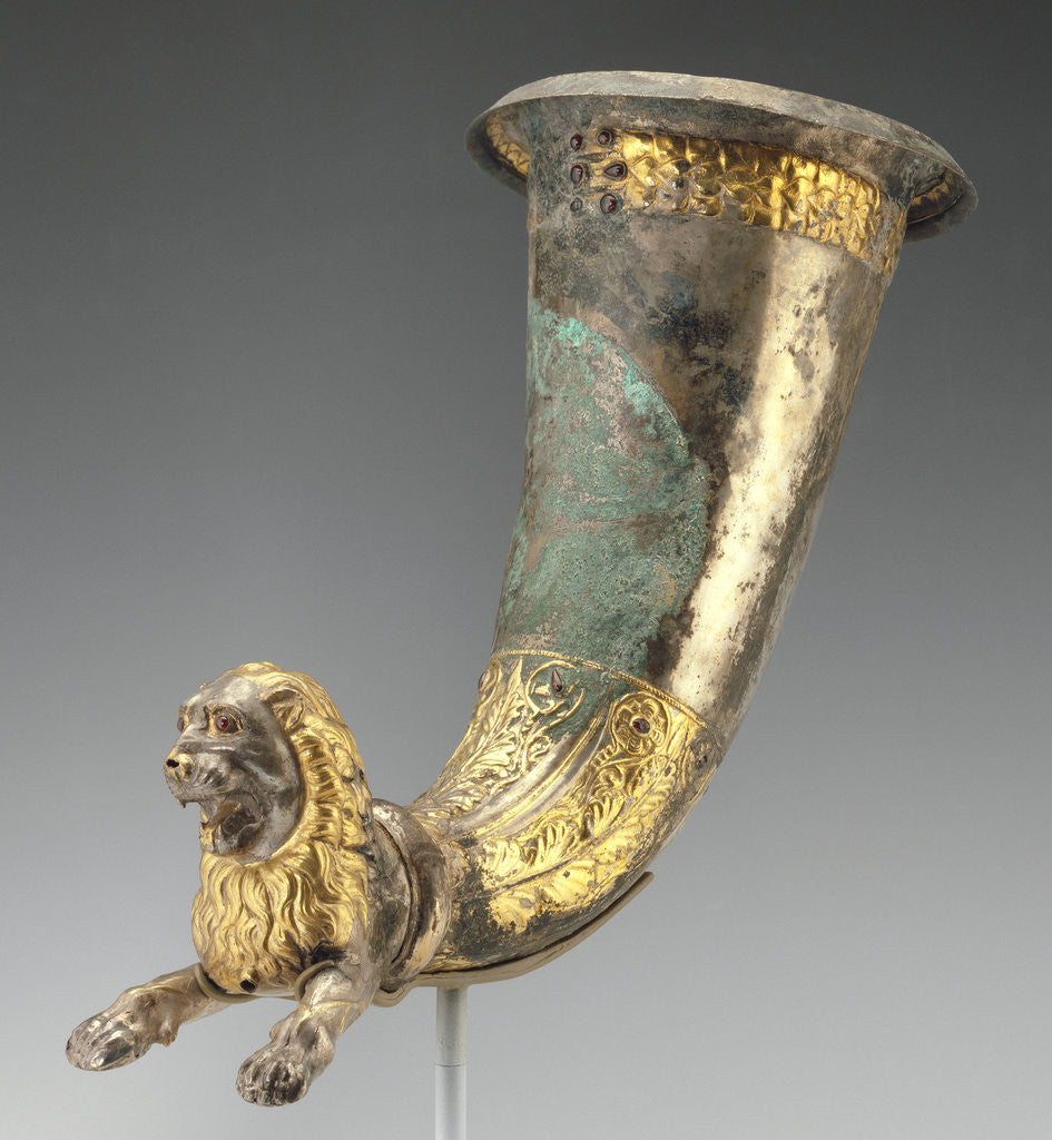 Detail of Lion Rhyton by Anonymous
