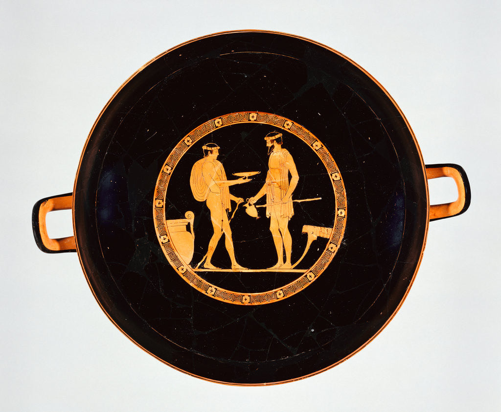 Detail of Attic Red-Figure Kylix by the Euaion Painter