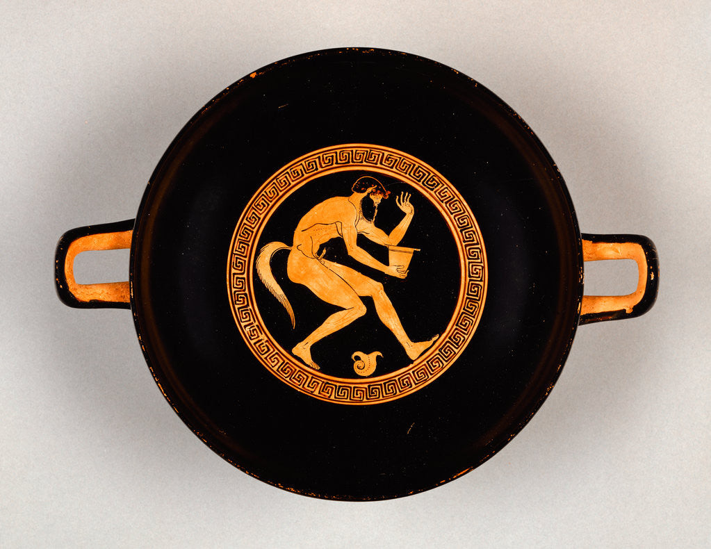 Detail of Attic Red-Figure Cup by Makron
