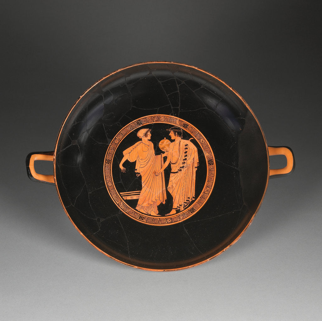 Detail of Attic Red-Figure Cup by Briseis Painter