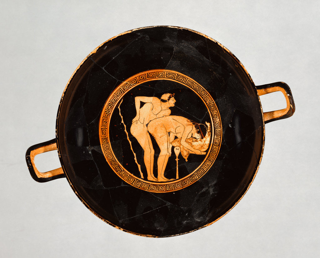 Detail of Attic Red-Figure Cup by Foundry Painter
