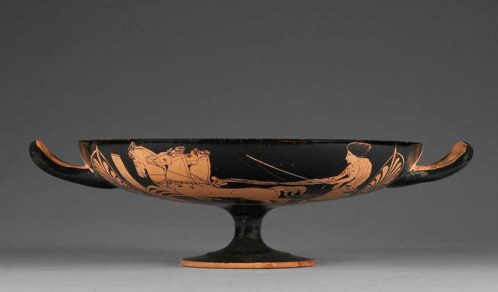 Detail of Attic Red-Figure Cup by the Marlay Group