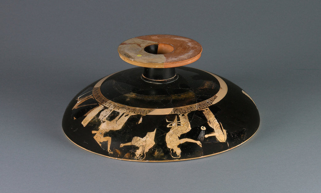 Detail of Attic Red-Figure Cup Type A by Psiax