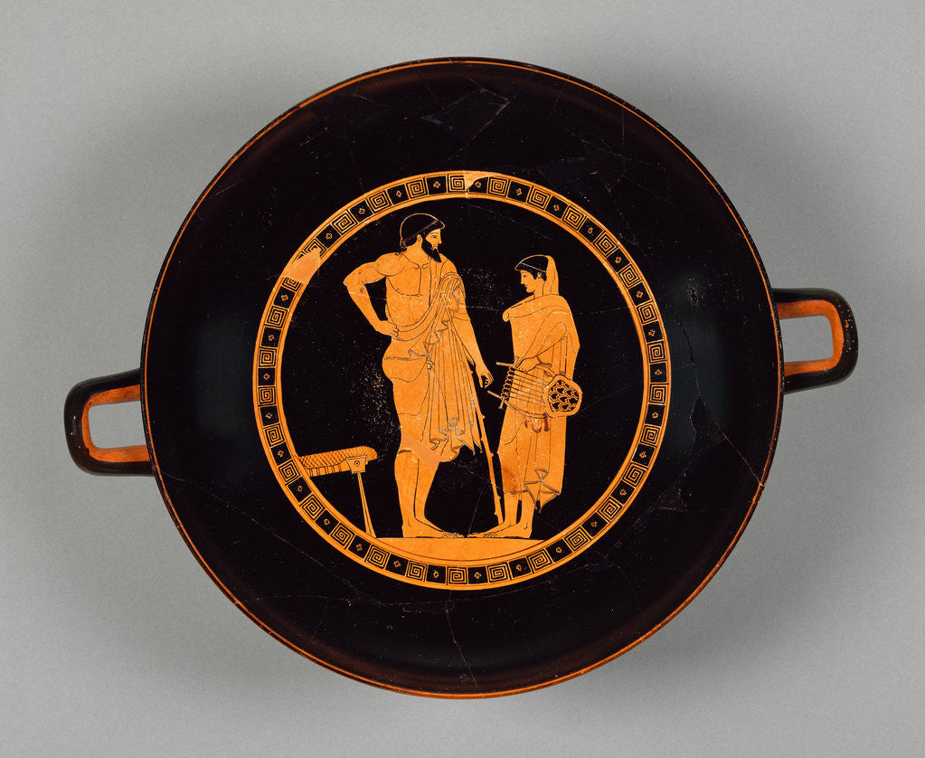 Detail of Attic Red-Figure Cup by Douris
