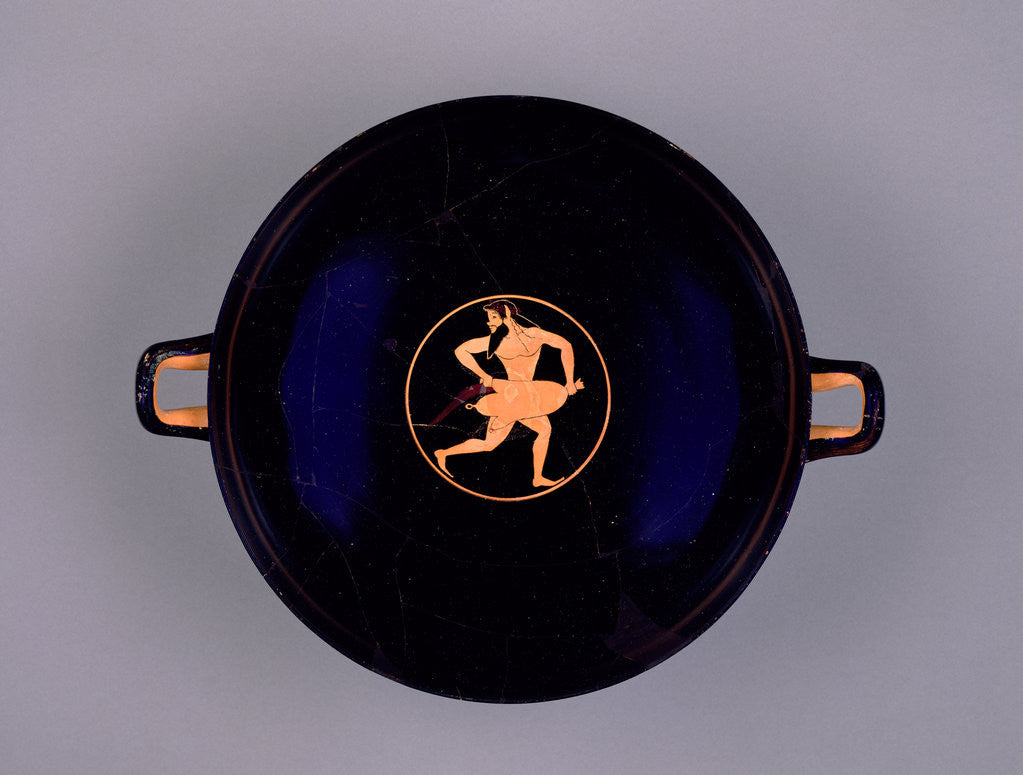 Detail of Attic Red-Figure Cup by Oltos