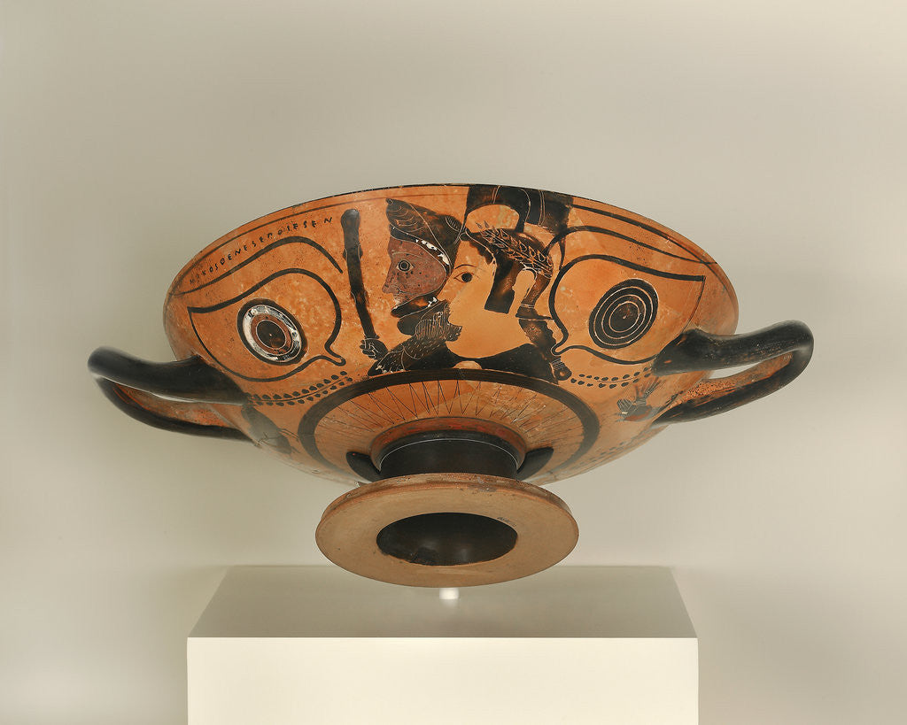 Detail of Attic Black-Figure Eye Cup by Anonymous