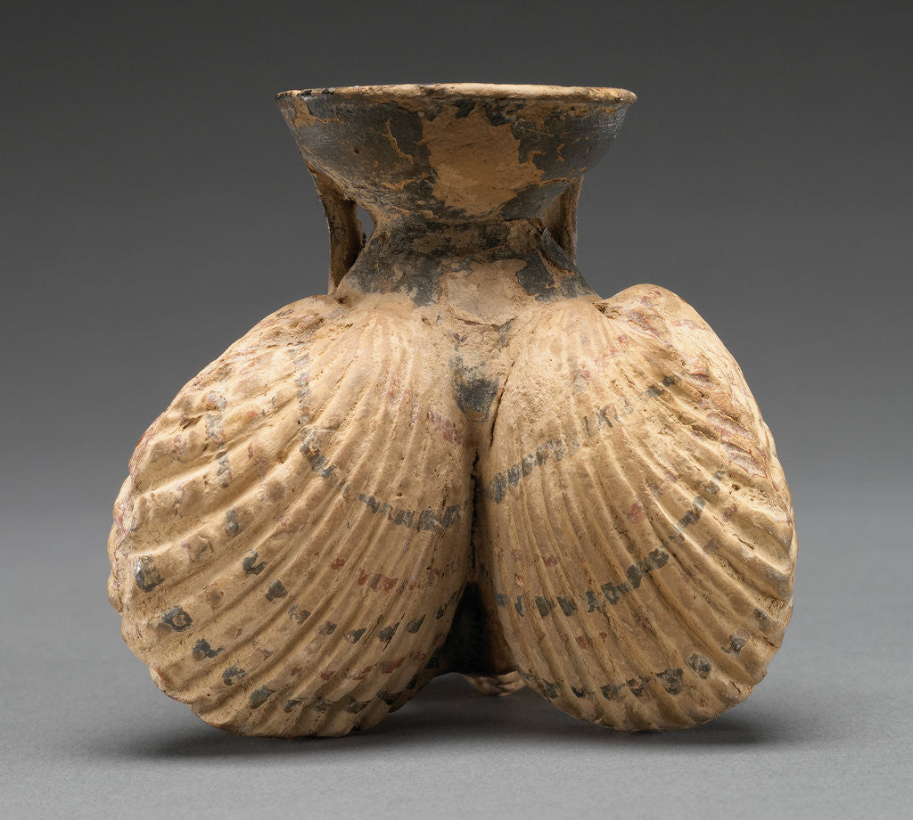 Detail of Cockleshell Aryballos by Anonymous