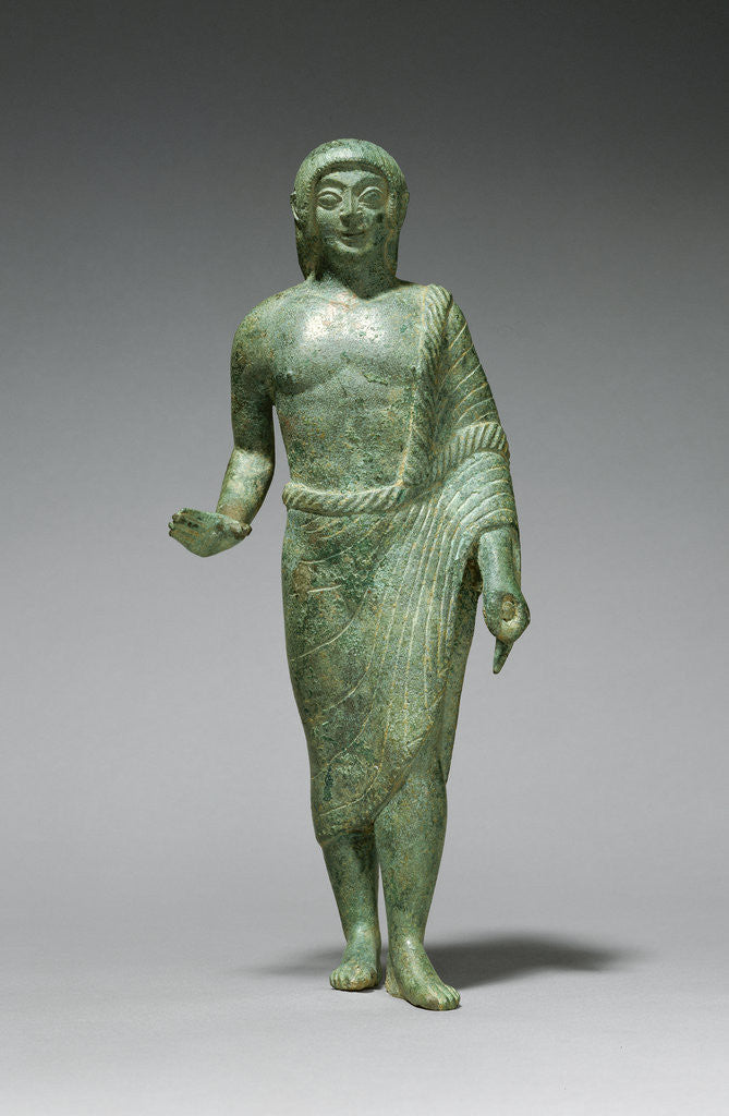 Detail of Statuette of a Kouros by Anonymous