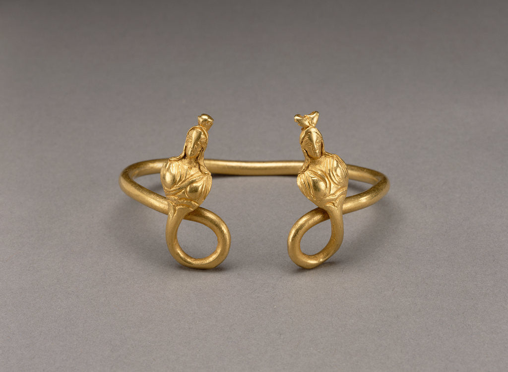 Detail of Bracelet with Isis Bust Finials by Anonymous