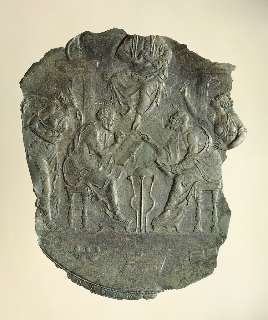 Detail of Plate with Relief Decoration by Anonymous