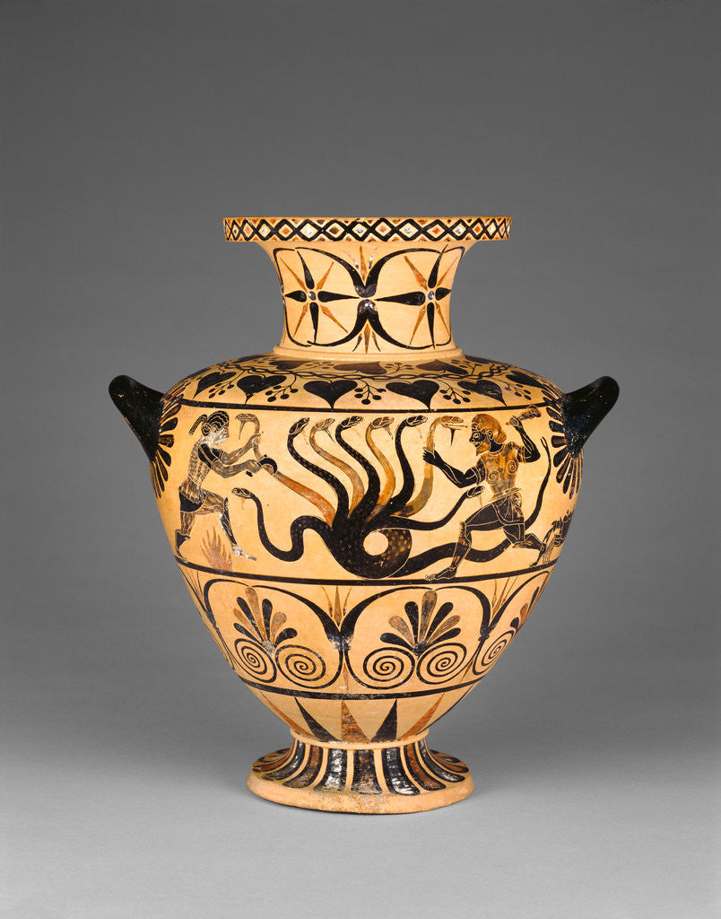 Detail of Caeretan Hydria by Eagle Painter